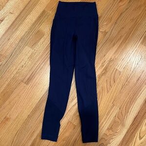 Navy blue Lululemon leggings size 4